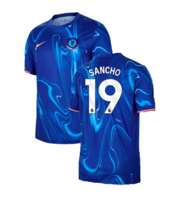 Chelsea Jadon Sancho #19 Primera Equipación 2024-25 Manga Corta